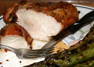 overcooked chicken breast